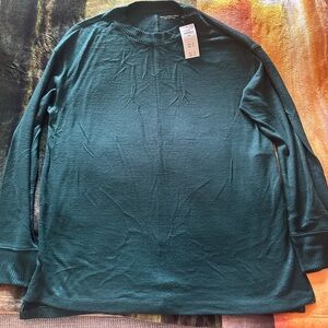 Abercrombie & Fitch Forest Green Sweater